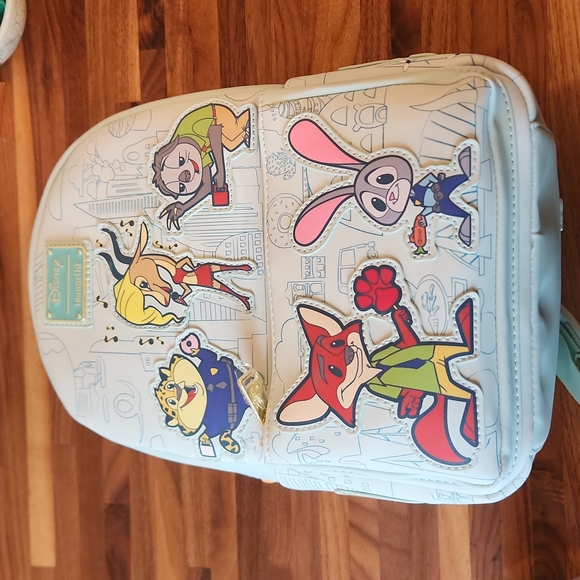 Loungefly Bags Zootopia Mini Backpack Nwt Poshmark